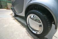 Baby Moon Full Chrome Wheel Cover 2084C 14 INCHES trim rim Babymoon 14