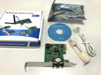 傳真卡 數據機卡 接發傳真撥號上網 收發傳真 來電顯示 插傳真卡一片 電腦馬上變成傳真機56K PCIE FAX modem card